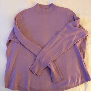 Madewell Lilac Knit Top